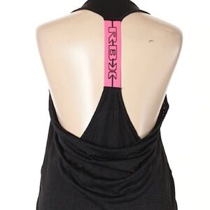 RBX Black and Pink Racer Back Flow Tank